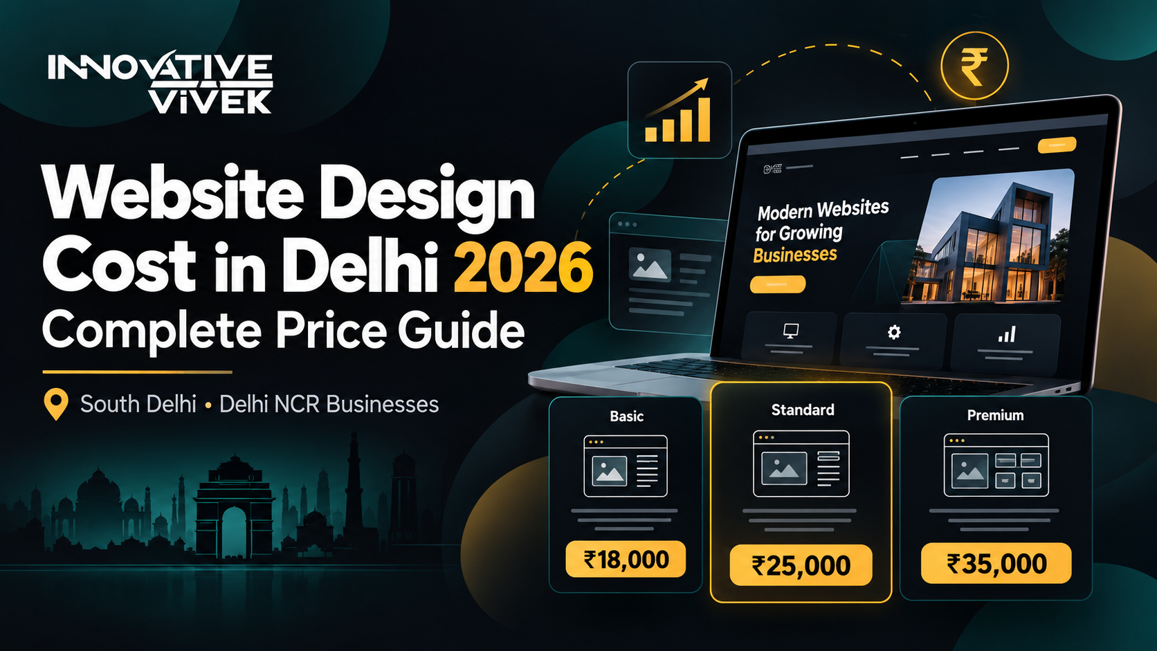 Website Design Cost in Delhi 2026: Complete Price Guide for South Delhi & Delhi NCR Businesses